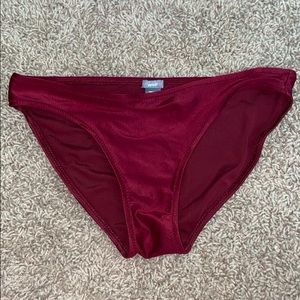 🤍4/$15 Dark red maroon bikini bottoms